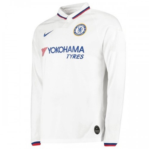 Camisolas de futebol Chelsea Equipamento Alternativa 2019/20 Manga Comprida Camisolas de futebol Chelsea Equipamento Alternativa 2019/20 Manga Comprida